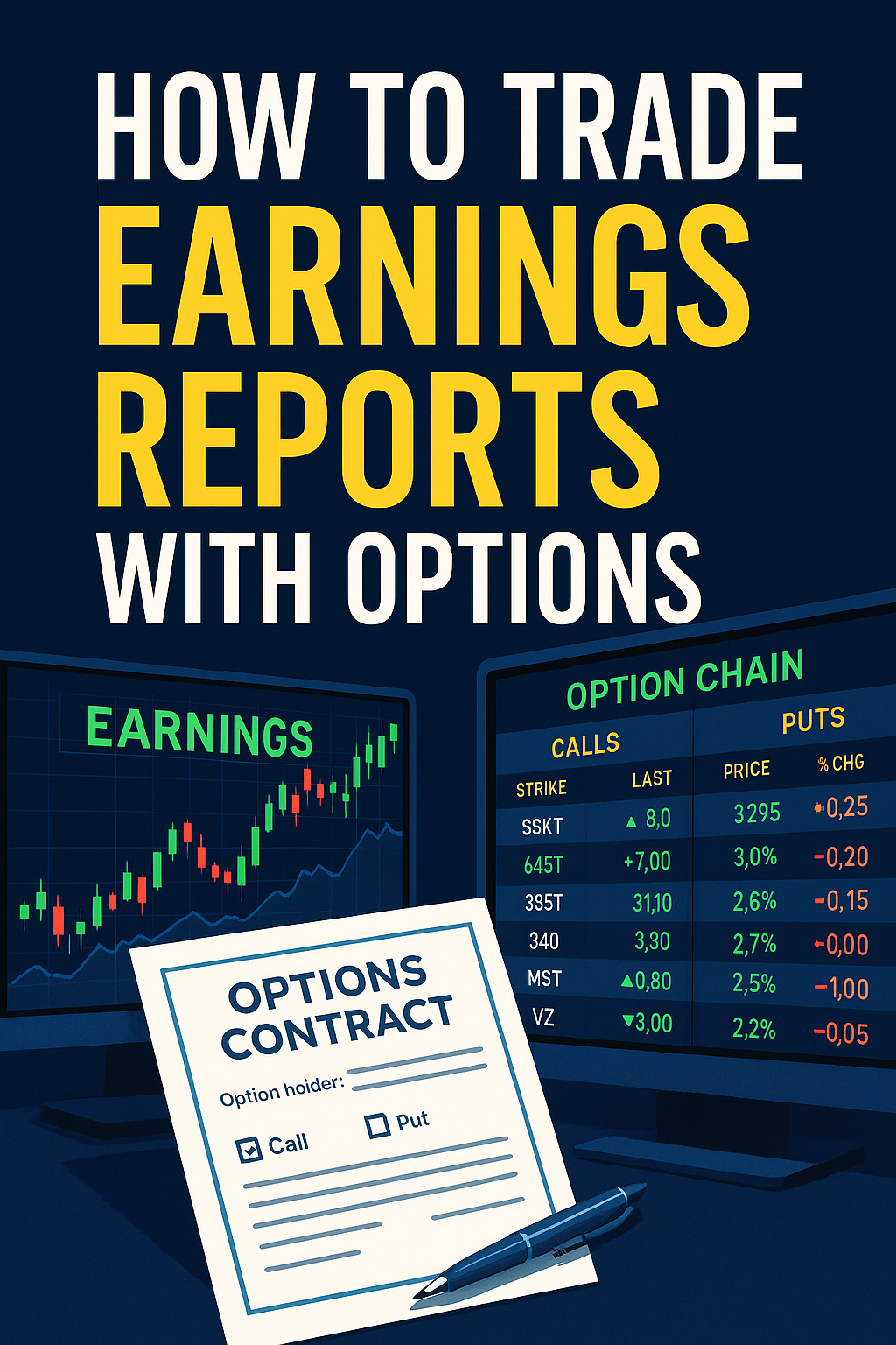 How to Trade Earnings Reports with Options (The Most Expensive Casino Game on Wall Street)