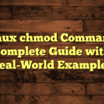 Linux chmod Command: Complete Guide with Real-World Examples