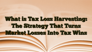 What is Tax Loss Harvesting: The Strategy That Turns Market Losses Into Tax Wins