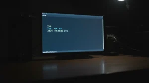 › date-command-linux Linux terminal displaying date command output with formatted timestamps