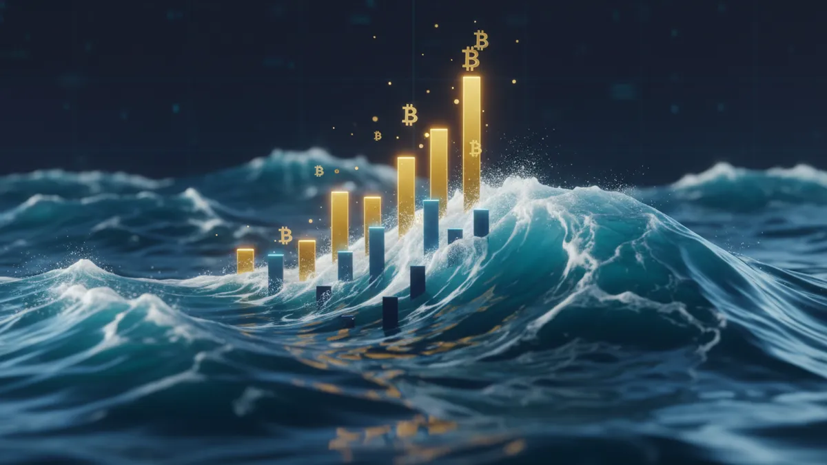 › elliott-wave-theory-crypto-trading Elliott Wave Theory impulse and corrective wave patterns applied to crypto trading chart