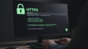 Linux terminal showing Certbot SSL certificate installation with Let's Encrypt