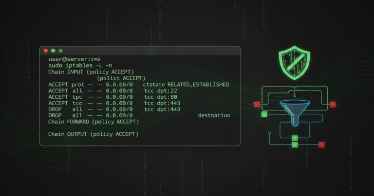 how-to-use-iptables-in-linux › how-to-use-iptables-in-linux