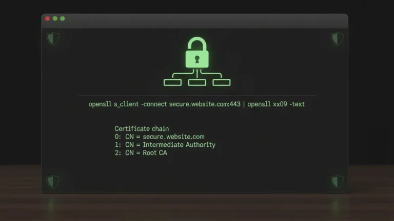 how-to-use-openssl-command-in-linux › how-to-use-openssl-command-in-linux Linux terminal showing openssl commands for certificate management and SSL security