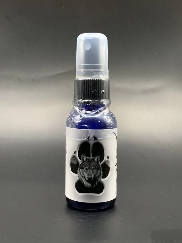 wolf pheromone cologne bottle for men originally posted on royalpheromones.com used with permission